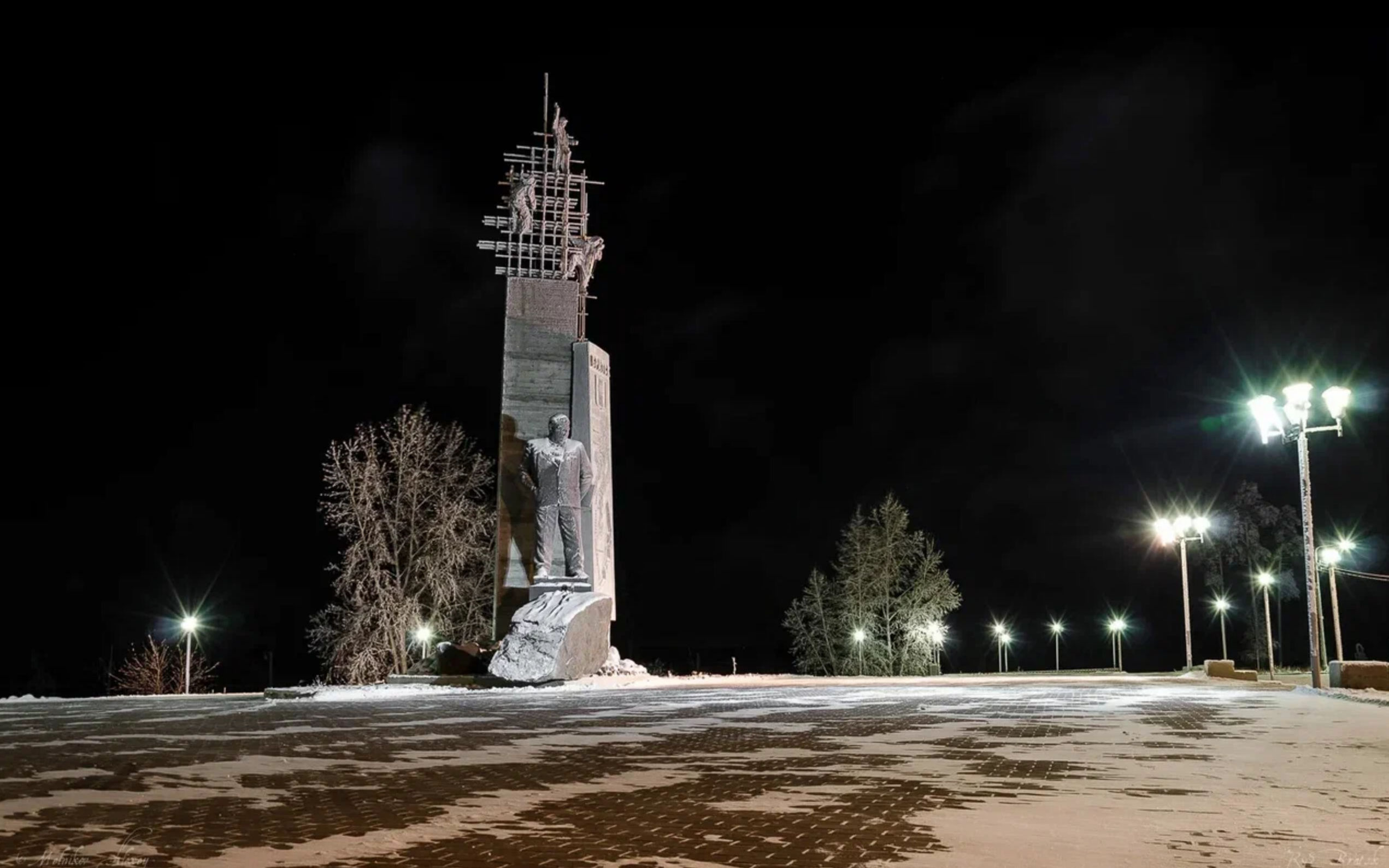 Мемориальный комплекс в честь первостроителей Братска